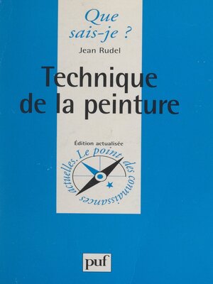 cover image of Technique de la peinture